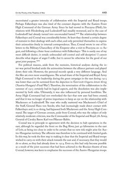 Image of the Page - 449 - in THE FIRST WORLD WAR - and the End of the Habsburg Monarchy, 1914 – 1918