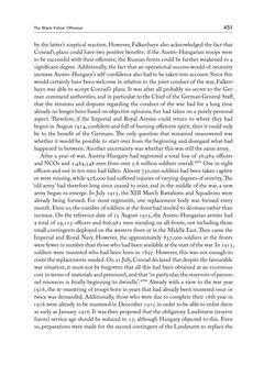 Image of the Page - 451 - in THE FIRST WORLD WAR - and the End of the Habsburg Monarchy, 1914 – 1918