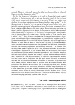 Bild der Seite - 460 - in THE FIRST WORLD WAR - and the End of the Habsburg Monarchy, 1914 – 1918