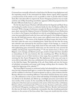 Image of the Page - 526 - in THE FIRST WORLD WAR - and the End of the Habsburg Monarchy, 1914 – 1918