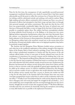 Bild der Seite - 535 - in THE FIRST WORLD WAR - and the End of the Habsburg Monarchy, 1914 – 1918