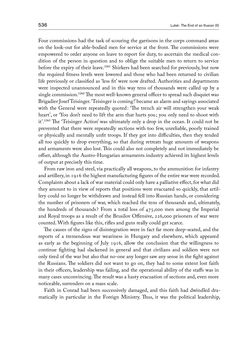Bild der Seite - 536 - in THE FIRST WORLD WAR - and the End of the Habsburg Monarchy, 1914 – 1918