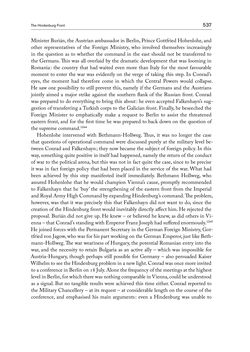 Bild der Seite - 537 - in THE FIRST WORLD WAR - and the End of the Habsburg Monarchy, 1914 – 1918