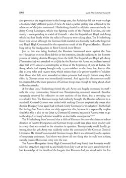 Image of the Page - 540 - in THE FIRST WORLD WAR - and the End of the Habsburg Monarchy, 1914 – 1918