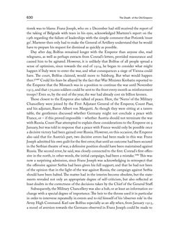 Bild der Seite - 630 - in THE FIRST WORLD WAR - and the End of the Habsburg Monarchy, 1914 – 1918