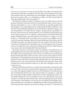 Bild der Seite - 634 - in THE FIRST WORLD WAR - and the End of the Habsburg Monarchy, 1914 – 1918