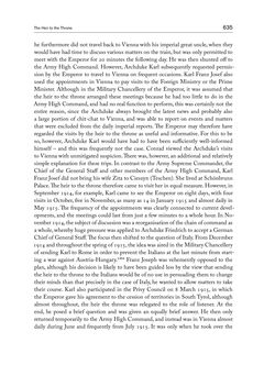 Bild der Seite - 635 - in THE FIRST WORLD WAR - and the End of the Habsburg Monarchy, 1914 – 1918