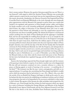 Bild der Seite - 637 - in THE FIRST WORLD WAR - and the End of the Habsburg Monarchy, 1914 – 1918