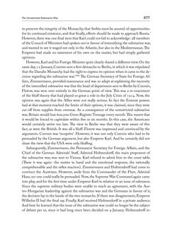 Image of the Page - 677 - in THE FIRST WORLD WAR - and the End of the Habsburg Monarchy, 1914 – 1918