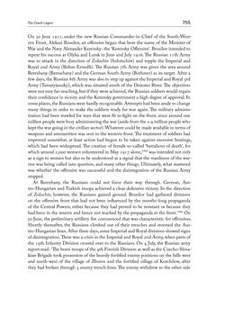Image of the Page - 755 - in THE FIRST WORLD WAR - and the End of the Habsburg Monarchy, 1914 – 1918