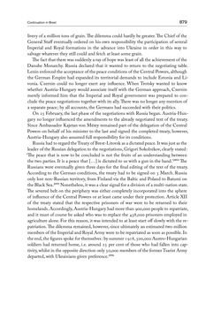Bild der Seite - 879 - in THE FIRST WORLD WAR - and the End of the Habsburg Monarchy, 1914 – 1918