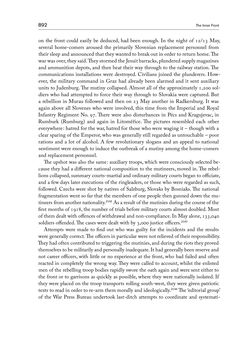 Image of the Page - 892 - in THE FIRST WORLD WAR - and the End of the Habsburg Monarchy, 1914 – 1918