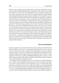 Bild der Seite - 944 - in THE FIRST WORLD WAR - and the End of the Habsburg Monarchy, 1914 – 1918