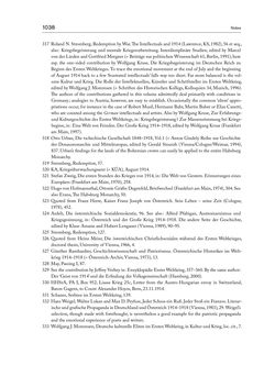 Bild der Seite - 1038 - in THE FIRST WORLD WAR - and the End of the Habsburg Monarchy, 1914 – 1918