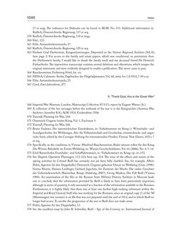 Bild der Seite - 1040 - in THE FIRST WORLD WAR - and the End of the Habsburg Monarchy, 1914 – 1918