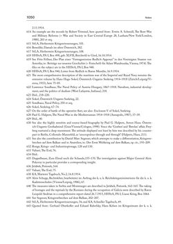 Bild der Seite - 1050 - in THE FIRST WORLD WAR - and the End of the Habsburg Monarchy, 1914 – 1918