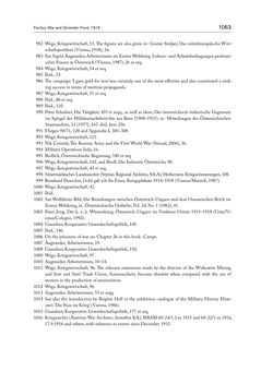 Image of the Page - 1063 - in THE FIRST WORLD WAR - and the End of the Habsburg Monarchy, 1914 – 1918