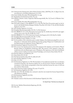 Bild der Seite - 1068 - in THE FIRST WORLD WAR - and the End of the Habsburg Monarchy, 1914 – 1918