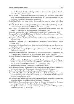 Image of the Page - 1117 - in THE FIRST WORLD WAR - and the End of the Habsburg Monarchy, 1914 – 1918