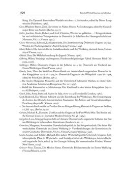 Bild der Seite - 1126 - in THE FIRST WORLD WAR - and the End of the Habsburg Monarchy, 1914 – 1918
