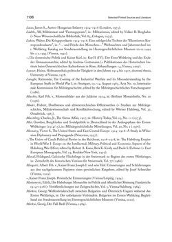 Image of the Page - 1136 - in THE FIRST WORLD WAR - and the End of the Habsburg Monarchy, 1914 – 1918
