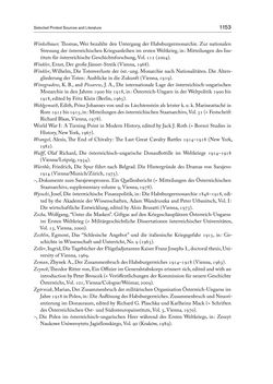 Image of the Page - 1153 - in THE FIRST WORLD WAR - and the End of the Habsburg Monarchy, 1914 – 1918