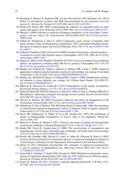 Bild der Seite - 22 - in Freshwater Microplastics - Emerging Environmental Contaminants?