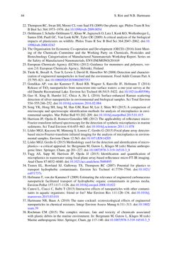 Image of the Page - 44 - in Freshwater Microplastics - Emerging Environmental Contaminants?