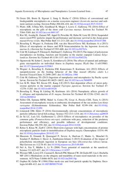 Bild der Seite - 47 - in Freshwater Microplastics - Emerging Environmental Contaminants?