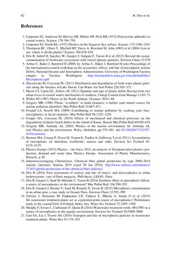 Image of the Page - 82 - in Freshwater Microplastics - Emerging Environmental Contaminants?