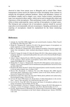 Bild der Seite - 96 - in Freshwater Microplastics - Emerging Environmental Contaminants?