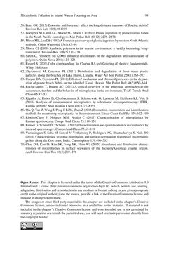 Bild der Seite - 99 - in Freshwater Microplastics - Emerging Environmental Contaminants?