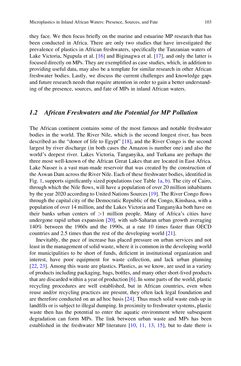 Bild der Seite - 103 - in Freshwater Microplastics - Emerging Environmental Contaminants?