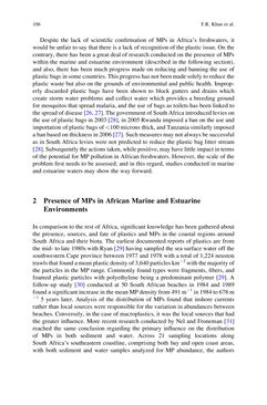 Bild der Seite - 106 - in Freshwater Microplastics - Emerging Environmental Contaminants?