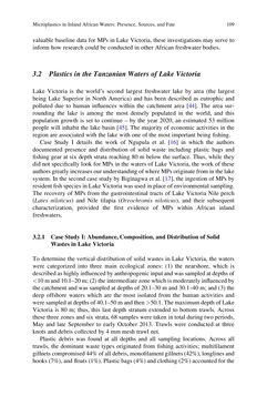 Bild der Seite - 109 - in Freshwater Microplastics - Emerging Environmental Contaminants?