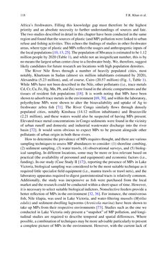 Image of the Page - 118 - in Freshwater Microplastics - Emerging Environmental Contaminants?