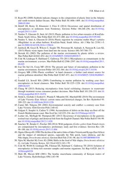 Image of the Page - 122 - in Freshwater Microplastics - Emerging Environmental Contaminants?