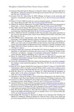 Image of the Page - 123 - in Freshwater Microplastics - Emerging Environmental Contaminants?