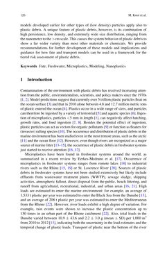 Image of the Page - 126 - in Freshwater Microplastics - Emerging Environmental Contaminants?