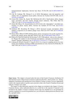 Image of the Page - 180 - in Freshwater Microplastics - Emerging Environmental Contaminants?