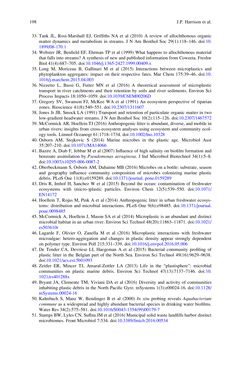 Bild der Seite - 198 - in Freshwater Microplastics - Emerging Environmental Contaminants?