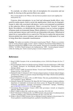 Bild der Seite - 234 - in Freshwater Microplastics - Emerging Environmental Contaminants?