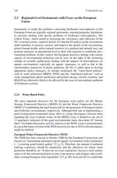 Bild der Seite - 246 - in Freshwater Microplastics - Emerging Environmental Contaminants?