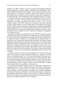 Bild der Seite - 261 - in Freshwater Microplastics - Emerging Environmental Contaminants?