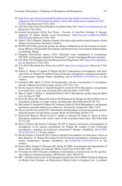 Bild der Seite - 271 - in Freshwater Microplastics - Emerging Environmental Contaminants?