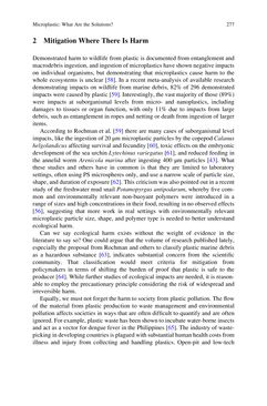 Bild der Seite - 277 - in Freshwater Microplastics - Emerging Environmental Contaminants?