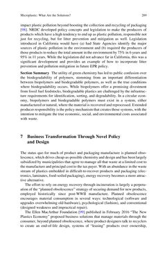 Image of the Page - 289 - in Freshwater Microplastics - Emerging Environmental Contaminants?