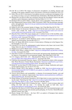 Image of the Page - 296 - in Freshwater Microplastics - Emerging Environmental Contaminants?