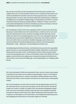 Bild der Seite - 12 - in Friedensgutachten 2020 - Im Schatten der Pandemie: letzte Chance für Europa