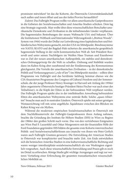 Image of the Page - 10 - in Die Frühgeschichte des Fulbright Program in Österreich - Transatlantische „Fühlungnahme auf dem Gebiete der Erziehung“